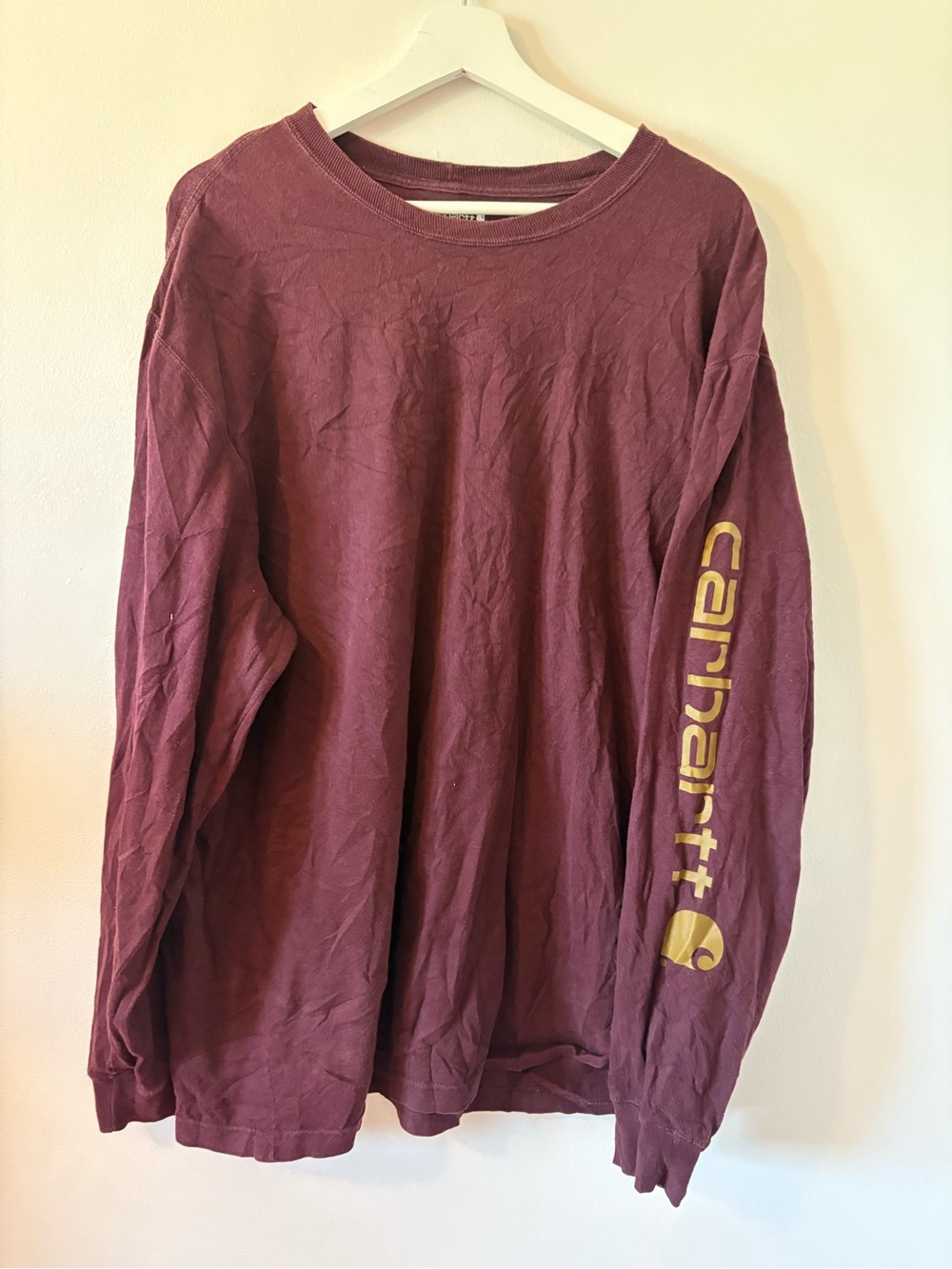 BUNDLE Carhartt Men's Signature Sleeve Logo Long Sleeve Tee L - Picture 7 of 12